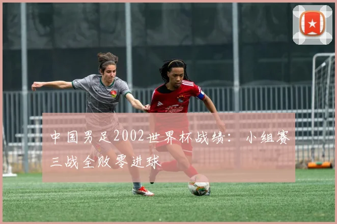 中国男足2002世界杯战绩:小组赛三战全败零进球